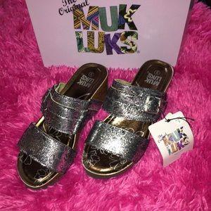 💗MUK LUKS WEDGES💗